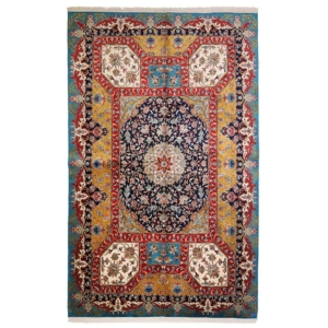 kashmir seide Teppich Nr 51