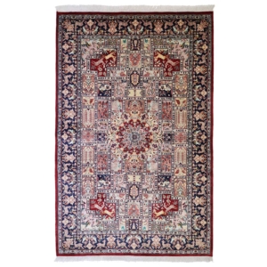 Isfahan Teppich Nr 48