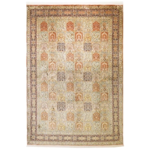 kashmir seide Teppich Nr 111