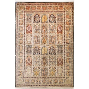 kashmir seide Teppich Nr 114
