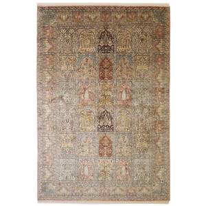 kashmir seide Teppich Nr 109