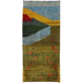 Gabbeh Teppich Nr 369