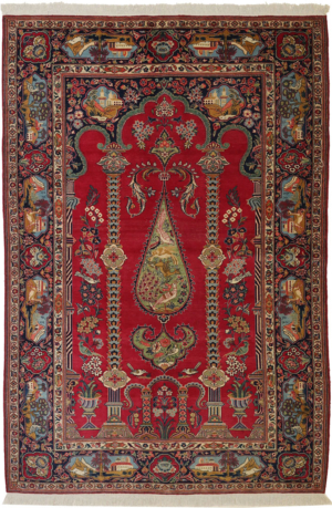 AHE Keshan Teppich Nr 678