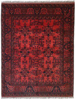 Afghan Teppich Nr 682