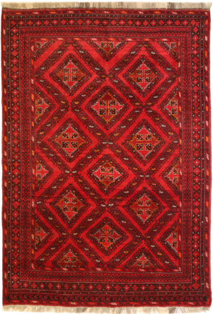Afghan Teppich Nr 716