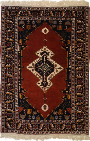 Keshan Teppich Nr 1115