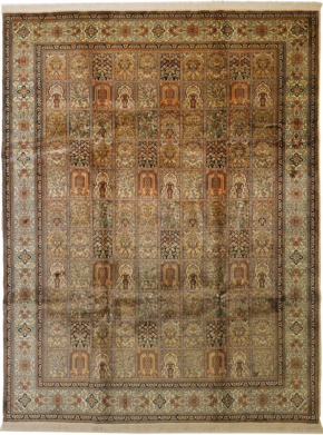 Kaschmir Seide Teppich Nr 731