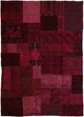 Pechwork Teppich Nr 955