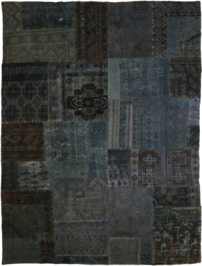 Pechwork Teppich Nr 956