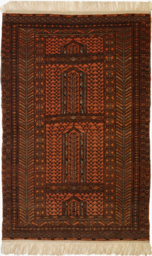Afghan Teppich Nr 635