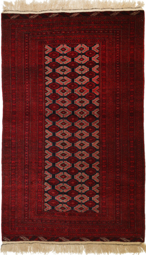 Afghan Teppich Nr 655
