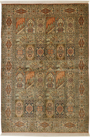 Kaschmir Seide Teppich Nr 657