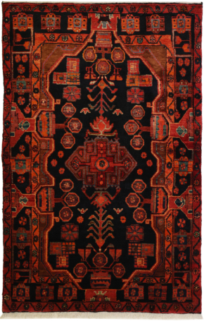 Hamadan Teppich Nr 1002