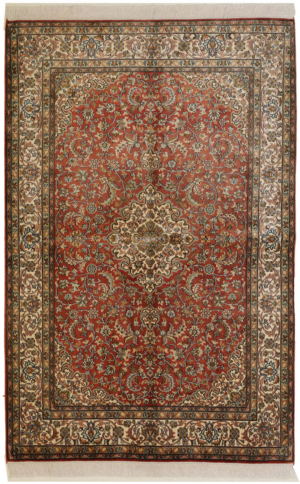 kashmir seide Teppich Nr 658