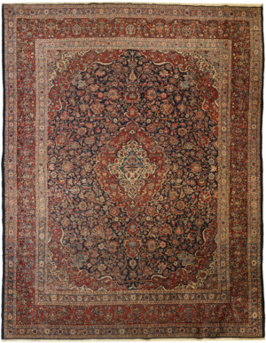 Antik Kashan Teppich Nr 1213