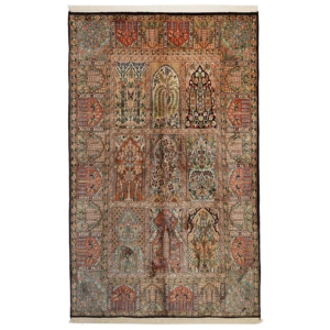 kashmir seide Teppich Nr 665