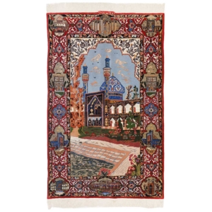 Isfahan Teppich Nr 668