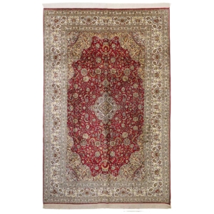 kashmir seide Teppich Nr 673
