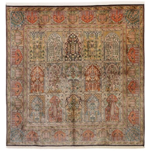 kashmir seide Teppich Nr 674