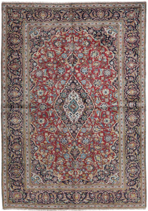 Keshan Teppich Nr 1413